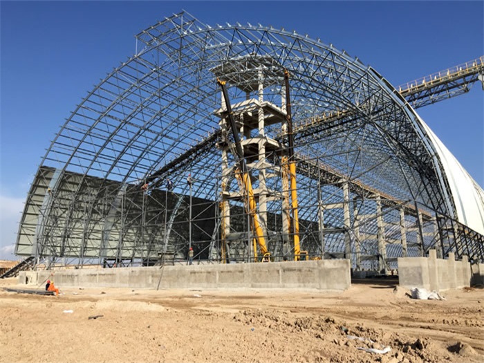 长沙煤机油桶翘工程网架